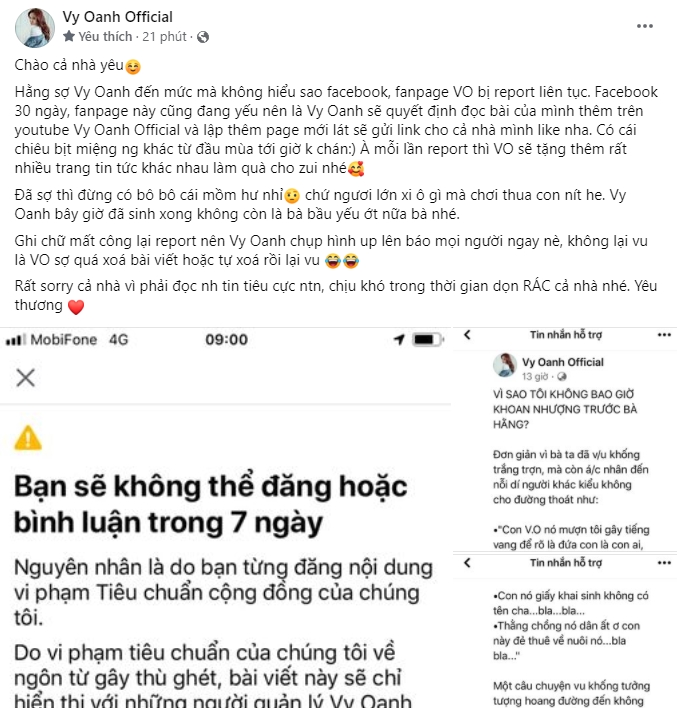 Vy Oanh trực tiếp réo tên CEO Phương Hằng vào bài viết 'tố chơi 'xấu', dở mưu hèn kế bẩn 2 Vy Oanh trực tiếp réo tên CEO Phương Hằng vào bài viết 'tố chơi 'xấu', dở mưu hèn kế bẩn 2