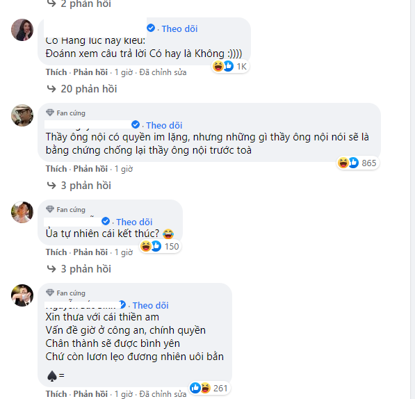 Bình luận của cư dân mạng