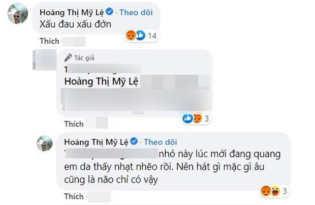 Bình luận chê bai Đỗ Thị Hà của ca sĩ Mỹ Lệ Bình luận chê bai Đỗ Thị Hà của ca sĩ Mỹ Lệ