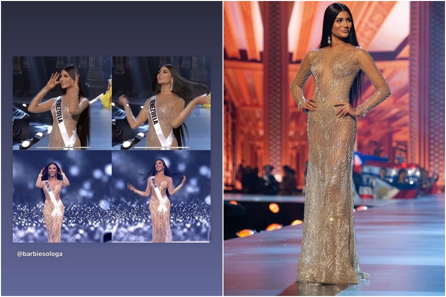 Xem pha 'càn quét' của Kim Duyên tại bán kết Miss Universe, thánh soi phát hiện 1001 điểm 'hơi sai sai', liệu BGK có đánh 'âm’ điểm? - Ảnh 1 Xem pha 'càn quét' của Kim Duyên tại bán kết Miss Universe, thánh soi phát hiện 1001 điểm 'hơi sai sai', liệu BGK có đánh 'âm’ điểm? - Ảnh 1