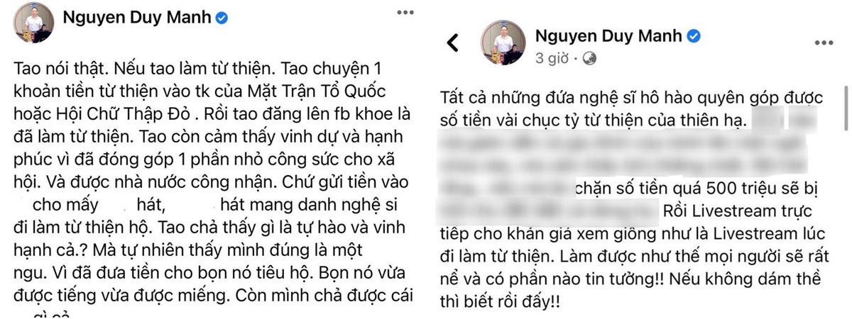 Ngoài nữ CEO vẫn có người thẳng thừng lên tiếng vụ từ thiện, phát ngôn sâu cay đến độ tranh cãi 3 Ngoài nữ CEO vẫn có người thẳng thừng lên tiếng vụ từ thiện, phát ngôn sâu cay đến độ tranh cãi 3
