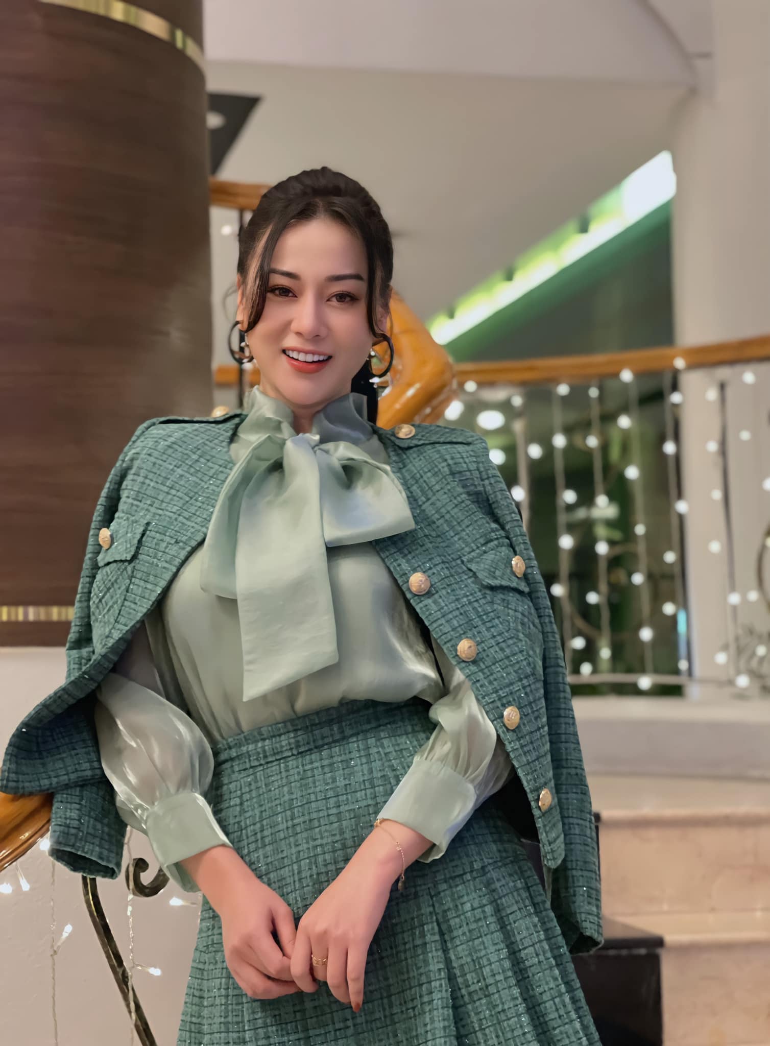 Hình ảnh mới nhất được Phương Oanh đăng tải trên trang Facebook cá nhân Hình ảnh mới nhất được Phương Oanh đăng tải trên trang Facebook cá nhân