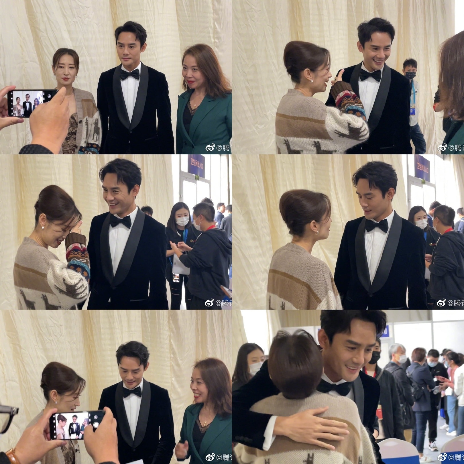 Hôm nay, Lưu Mẫn Đào và Vương Khải đã có dịp tái ngộ tại lễ trao giải Kim Kê. Trước đó cả hai người đã cùng hợp tác trong 'Lang Nha Bảng' và 'Kẻ ngụy trang'