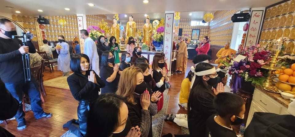 Toàn cảnh lễ cúng 100 ngày của Phi Nhung tại Tịnh Xá Giác An