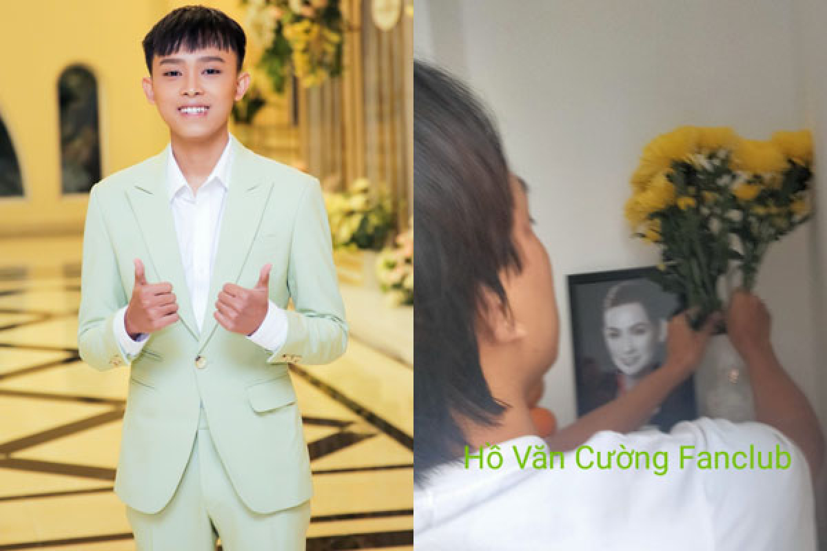 Hồ Văn Cường tự tay chuẩn bị đồ cúng cho mẹ nuôi Phi Nhung tại nhà riêng