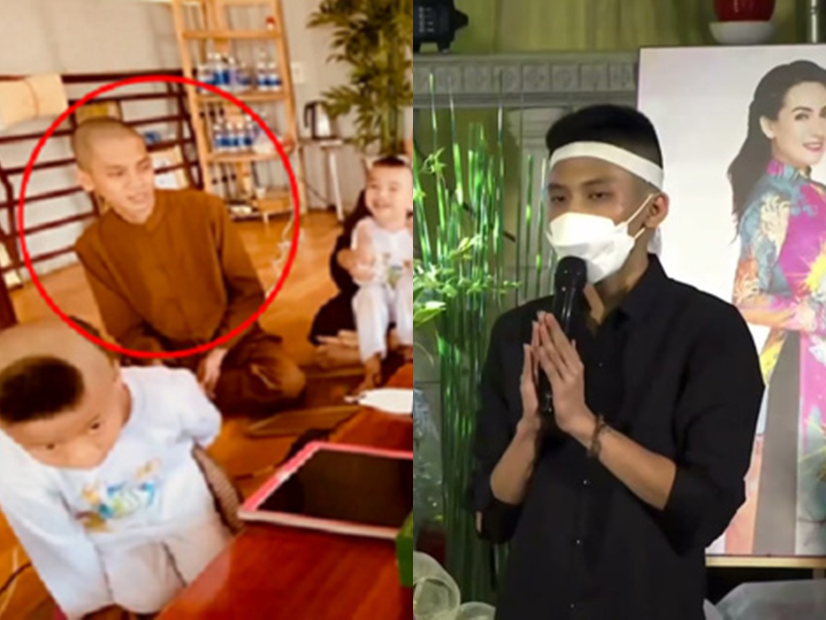 rước đó, quản lý Phi Nhung đã chia sẻ video về đàn con nuôi của Phi Nhung, trong đó Đức Hiếu gây bất ngờ khi cạo trọc đầu để báo hiếu với người mẹ nuôi quá cố