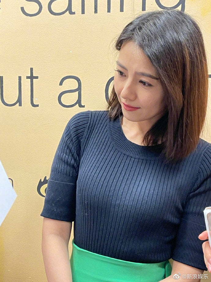 Cao Viên Viên trong một hoạt động tuyên truyền cho 'Bạn đời hoàn mỹ' diễn ra hôm nay