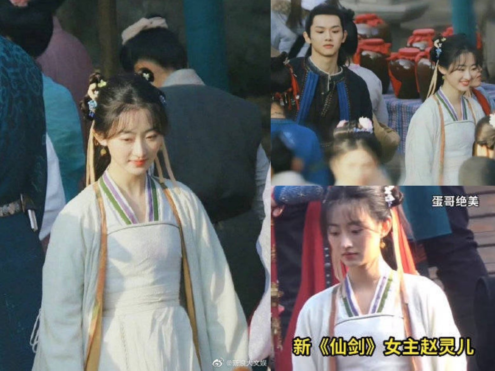 MXH lan truyền tạo hình của Triệu Linh Nhi trong bản remake Tiên Kiếm do Dương Vũ Đồng thủ vai. Hiện đang nằm No.1 hot search