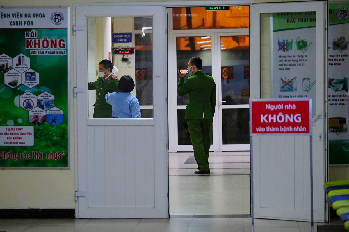 Bệnh viện Đa khoa Xanh Pôn, nơi bé gái bị đóng đinh vào đầu điều trị