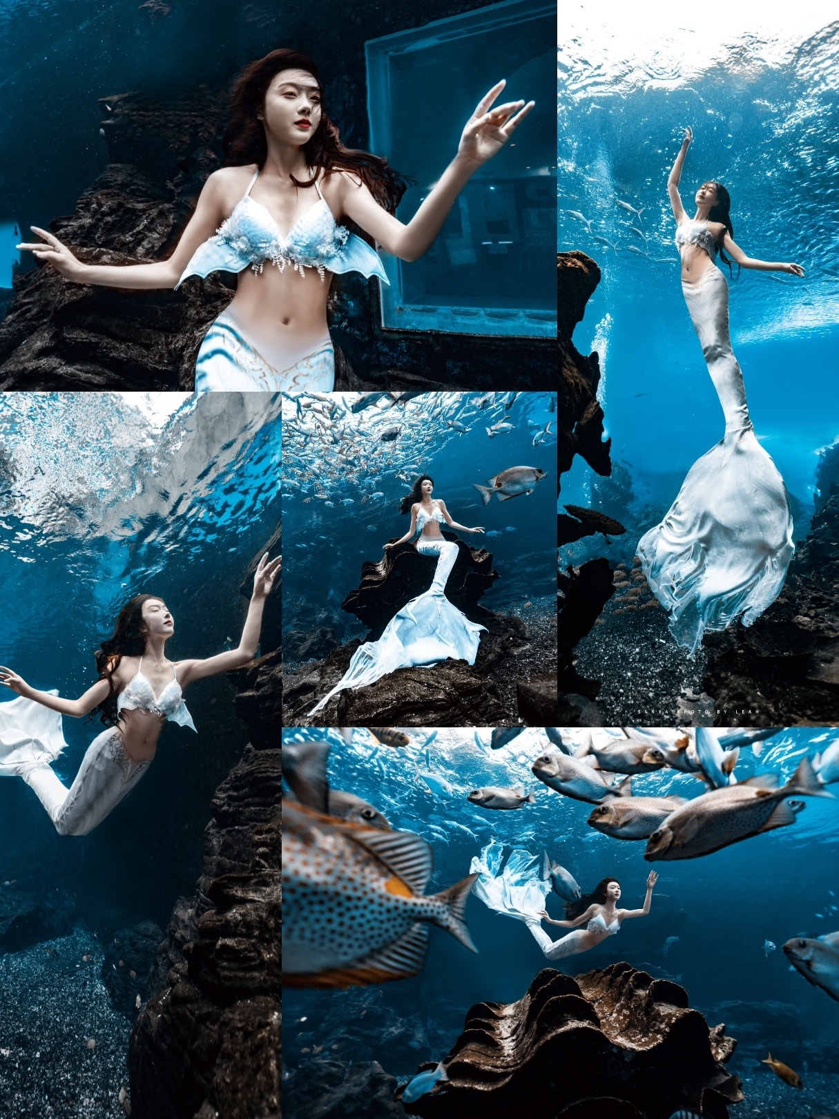 Tuyên Lộ hóa thành mỹ nhân ngư trong bộ ảnh đầu năm mới 