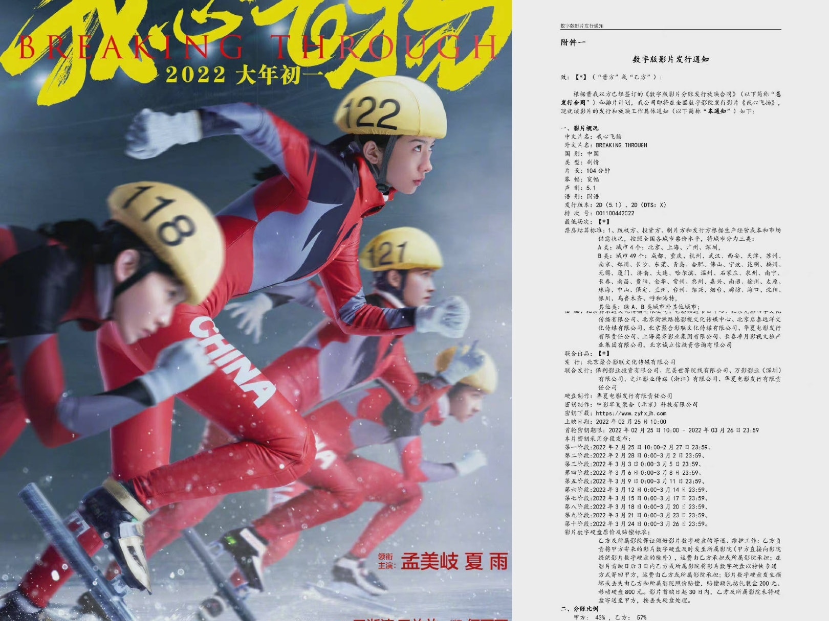 Phim điện ảnh 'Trái tim tôi bay lên' do Mạnh Mỹ Kỳ đóng chính sẽ công chiếu vào ngày 25/2 