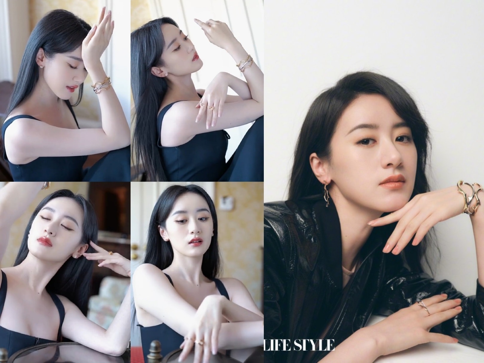 Viên Băng Nghiên trên bìa tạp chí Life style và trong một sự kiện gần đây của Dior, diễn giải tinh thần trang sức và trang phục của nhà mốt