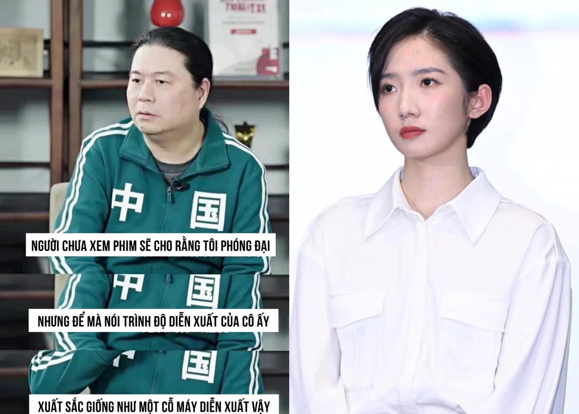 Mới đây, biên kịch Uông Hải Lâm liên tục khen ngợi Mạnh Mỹ Kỳ trong phim điện ảnh đang ra mắt Tim Tôi Bay Lên với những từ ngữ hoa mỹ