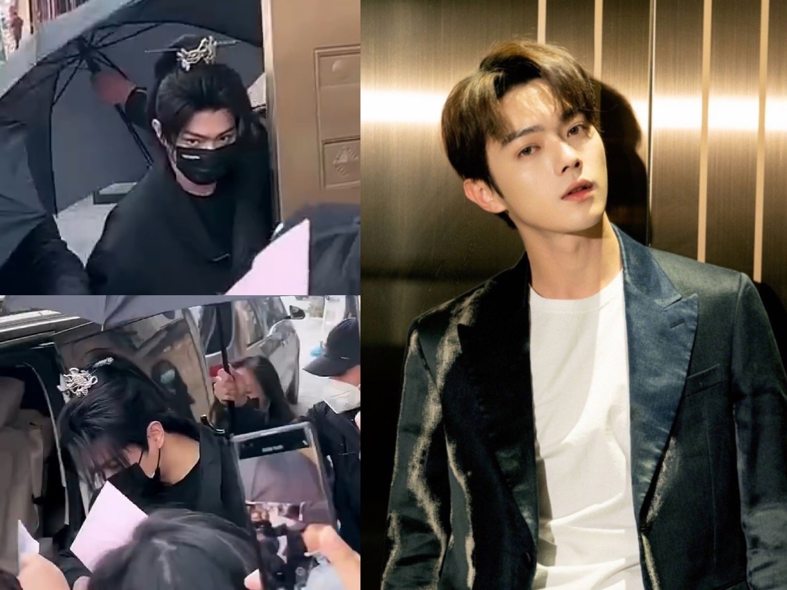 Hứa Khải trên đường đến quay phim mới 'Lạc Du Nguyên' khởi quay vào hôm nay