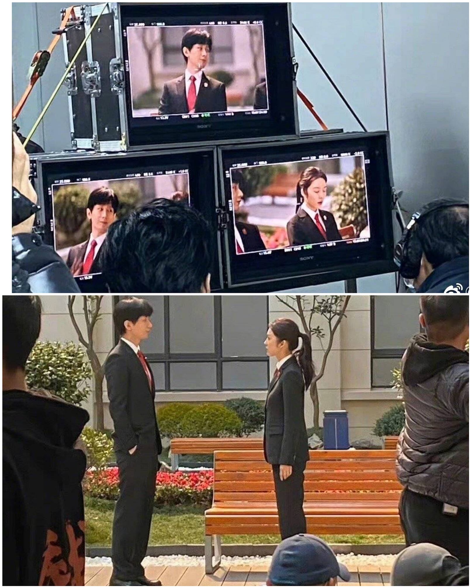 Tạo hình luật sư của Thành Nghị và Thái Văn Tịnh trong bộ phim truyền hình 'Ranh Giới'