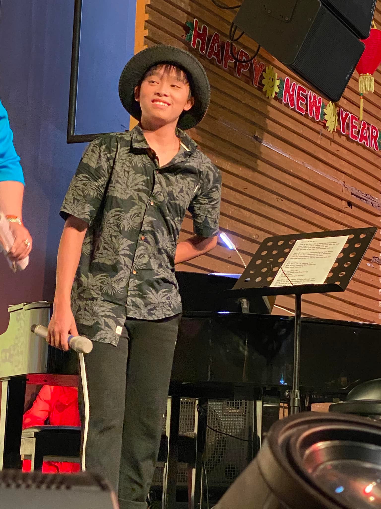 Hình ảnh Hồ Văn Cường chân chất trong một sự kiện mới đây