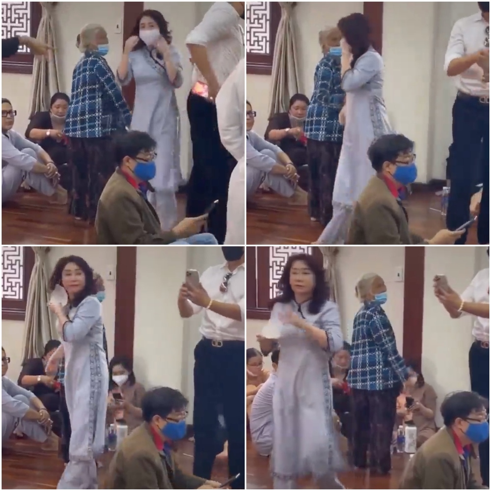 Cư dân mạng tranh cãi nảy lửa trước đoạn clip NS Hồng Sáp bị đàn em Thoại Mỹ 'ngó lơ', netizen cho rằng có sự phân biệt 'trọng giàu, khinh nghèo'.