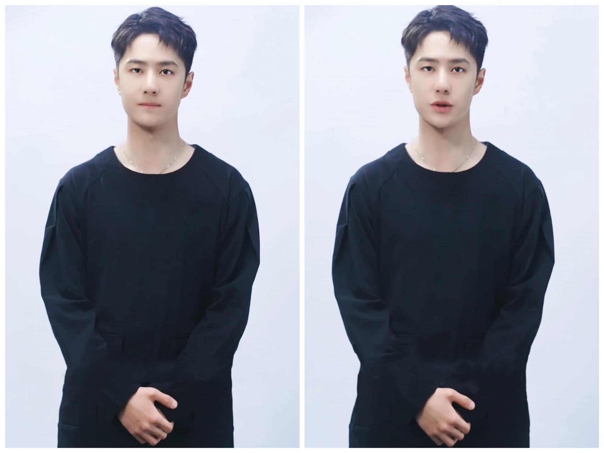 Hình ảnh Vương Nhất Bác trong clip quảng cáo của 1 thương hiệu