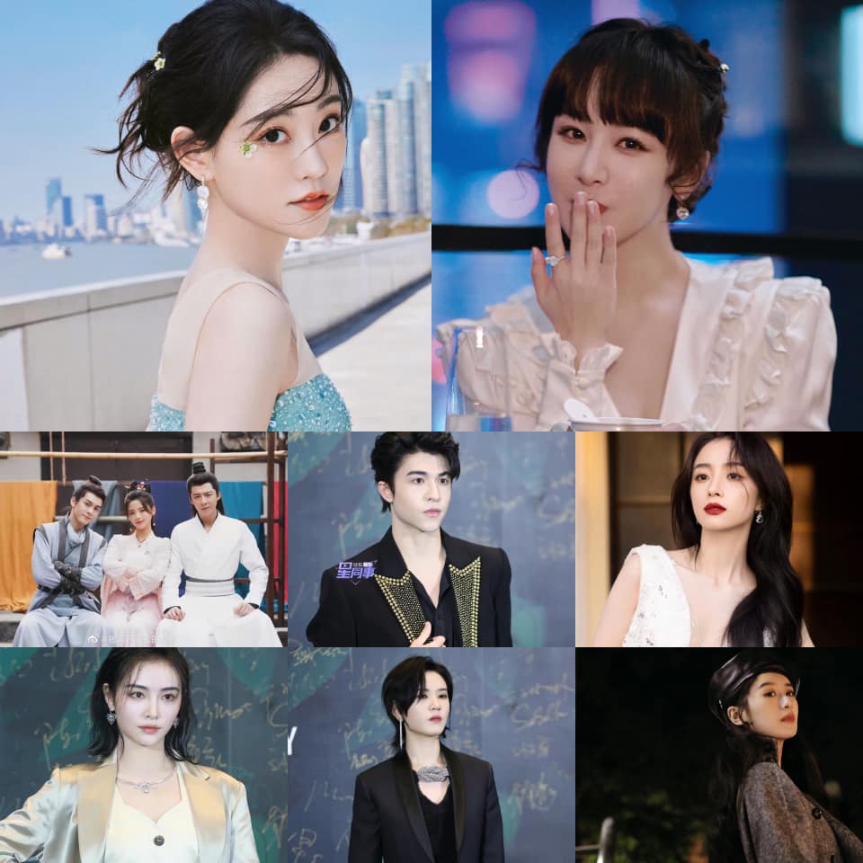 Hình ảnh mới của các nghệ sĩ: Dương Siêu Việt, Tằng Thuấn Hi, Lưu Vũ Ninh, Dương Tử, Chúc Tự Đan, Doãn Hạo Vũ, Hứa Giai Kỳ, Hồ Băng Khanh, Lục Kha Nhiên, Viên Băng Nghiên