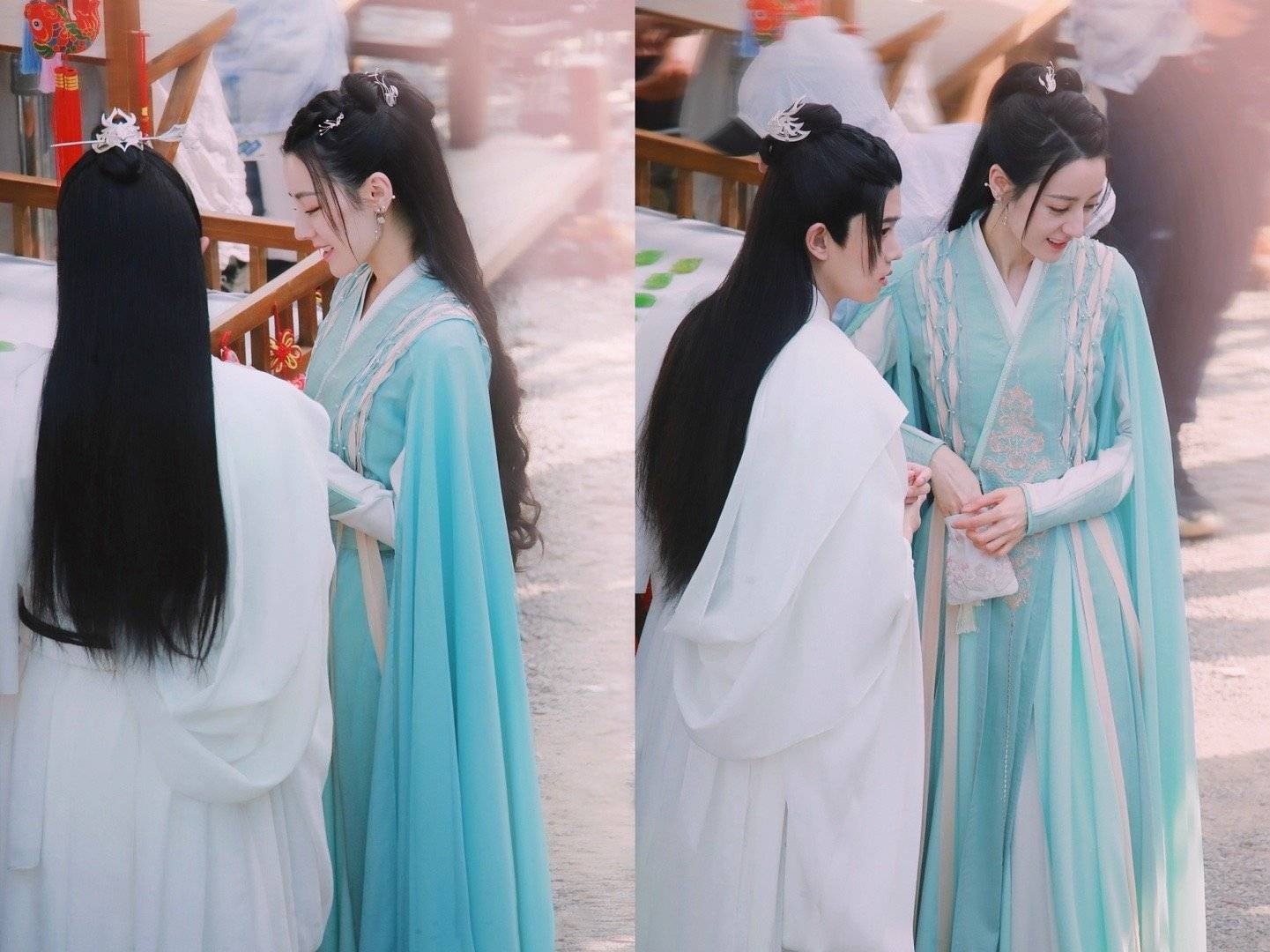 Bầu không khí xung quanh Địch Lệ Nhiệt Ba và Nhậm Gia Luân trong 'Ngự Giao Ký' được khen ngợi rất ngọt ngào