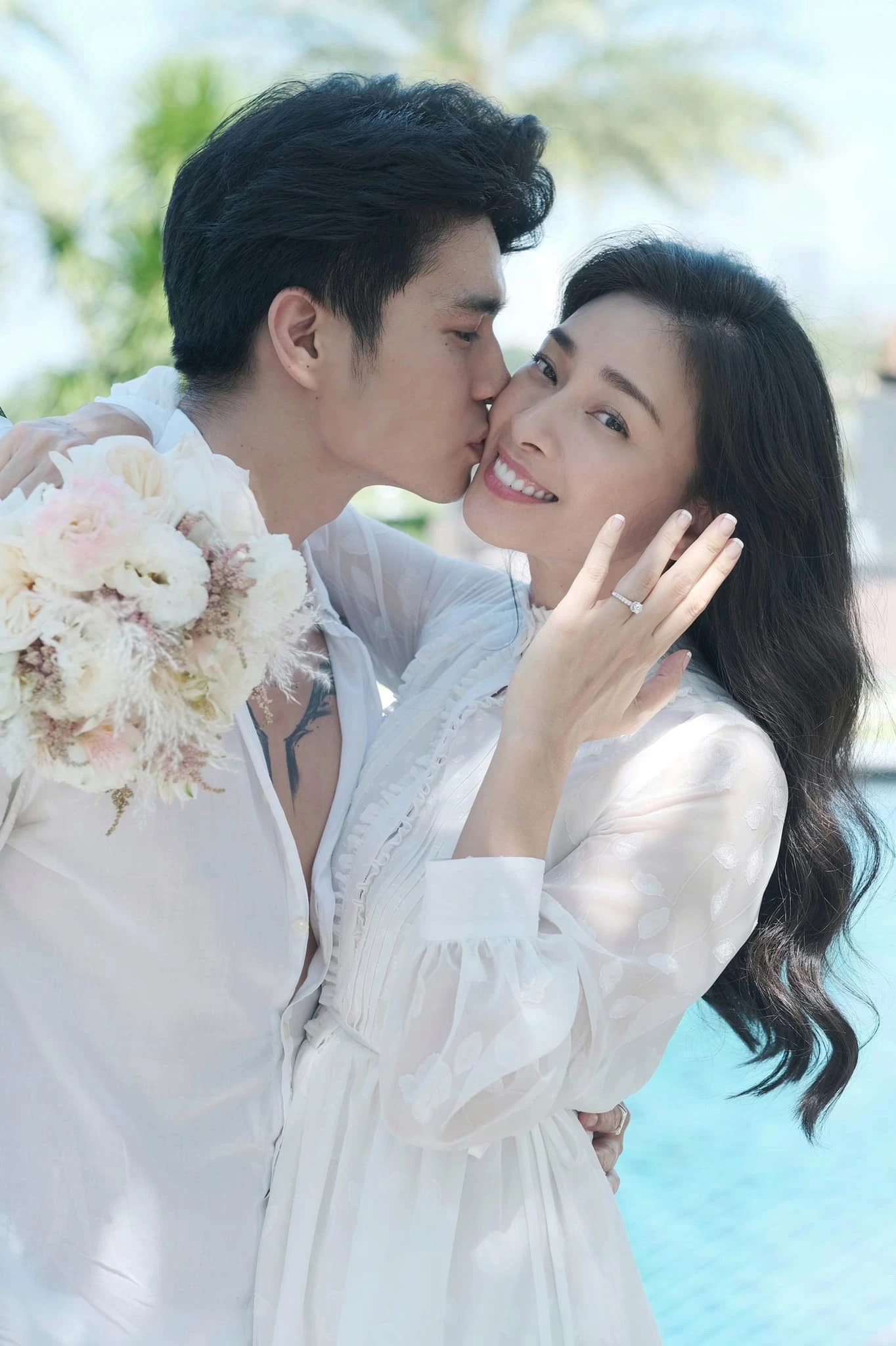 Cùng xác nhận cưới valentine trắng: Chồng Minh Hằng - Ngô Thanh Vân giàu cỡ nào, ai 'khủng' hơn ai? 4