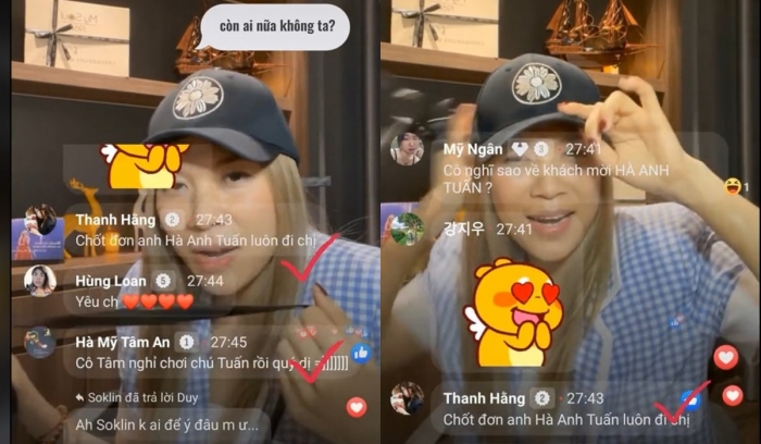 Phản ứng của Mỹ Tâm khi bị dân tình 'đẩy thuyền' với Hà Anh Tuấn Phản ứng của Mỹ Tâm khi bị dân tình 'đẩy thuyền' với Hà Anh Tuấn