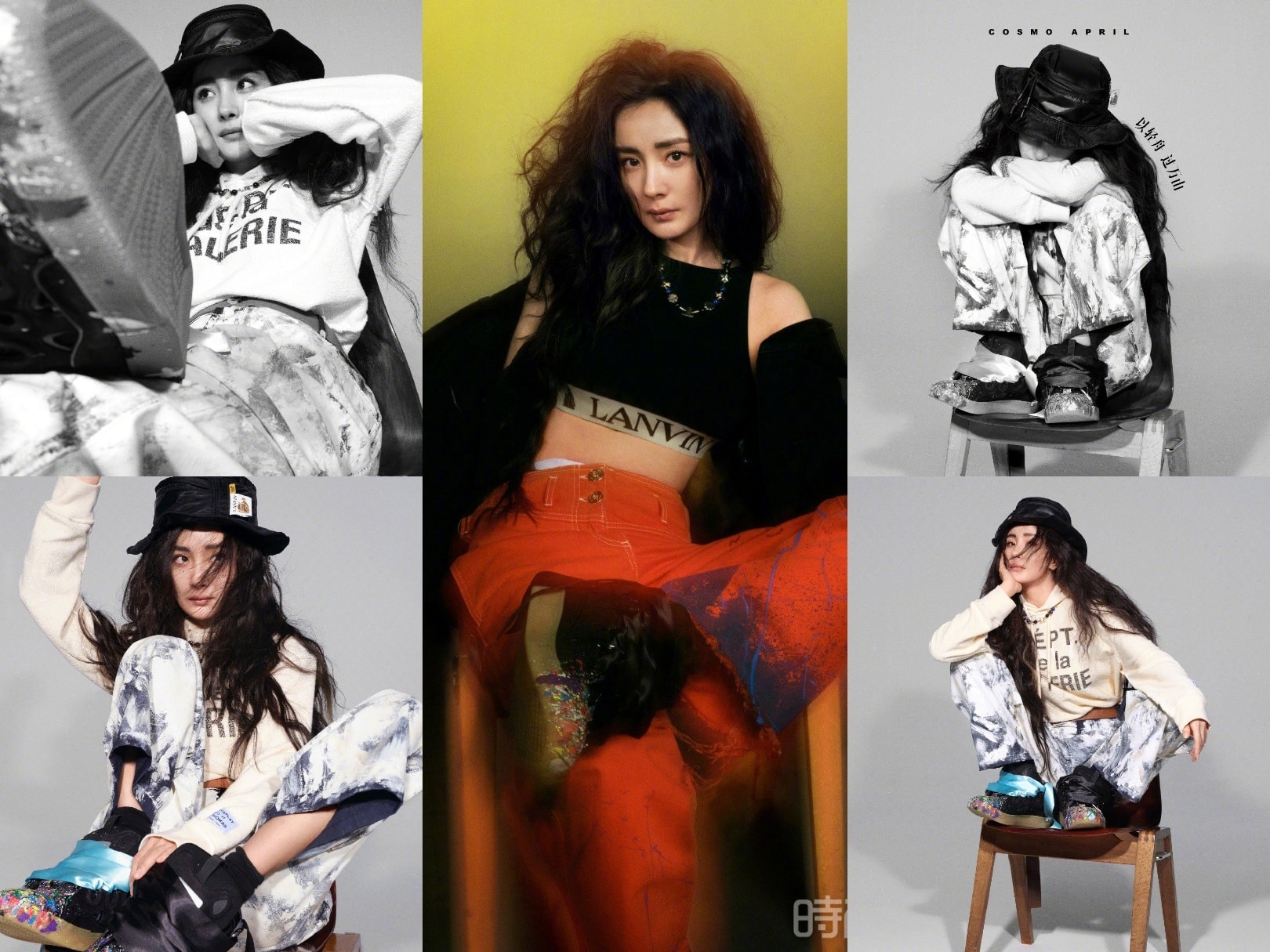 Dương Mịch thể hiện phong cách phóng khoáng hiện đại trên bìa tạp chí Cosmo tháng 4