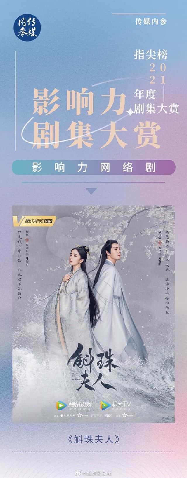 Hộc Châu Phu Nhân là bộ phim có sức ảnh hưởng nhiệt độ internet năm 2021