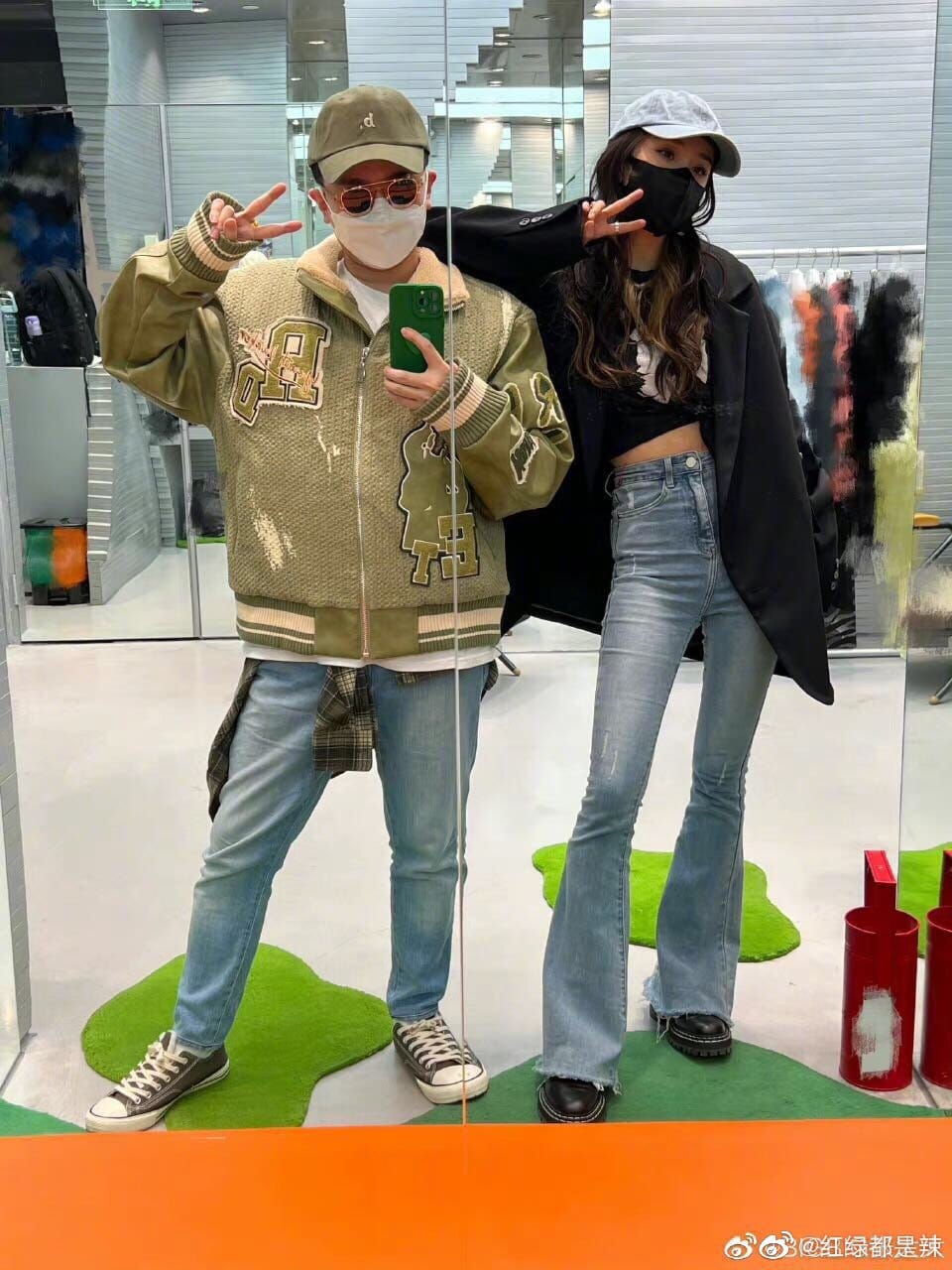 Dương Mịch và Trương Đại Đại hợp ảnh 