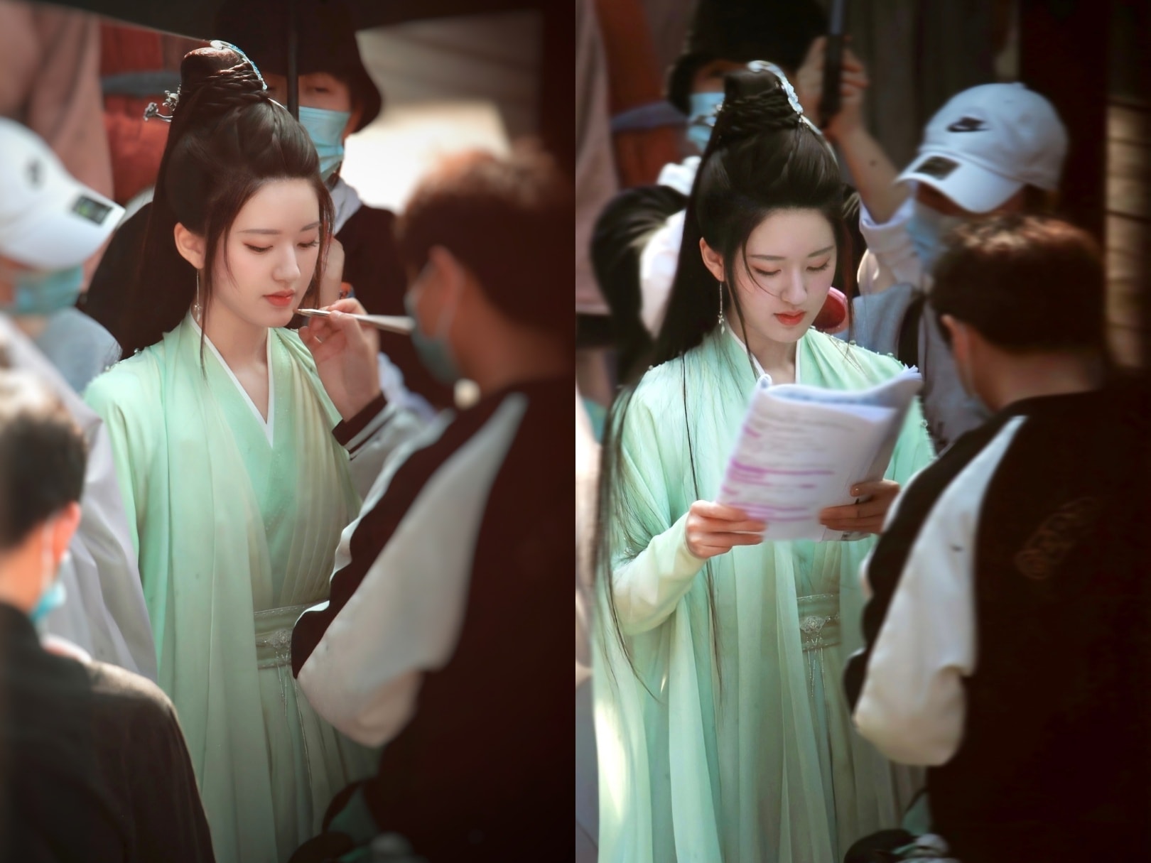 Tạo hình của Triệu Lộ Tư trong phim Thả Thí Thiên Hạ 