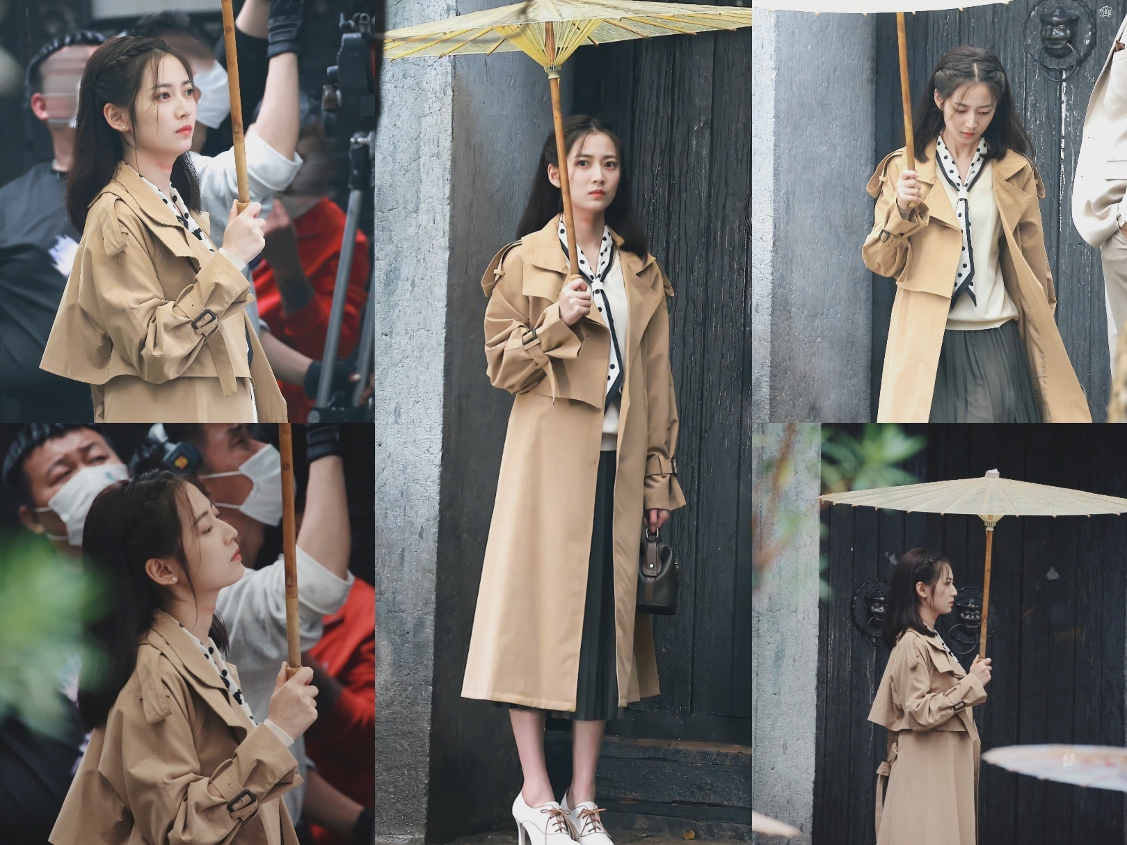 Tạo hình thời dân quốc của Trần Ngọc Kỳ trong phim mới 'Băng mỏng'.