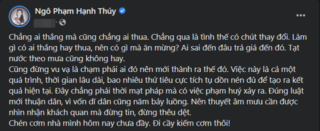 NS gạo cội đăng đàn ‘nói thẳng’ việc sao trẻ ăn mừng vụ CEO Đại Nam bị bắt, câu từ thâm sâu khiến 'ai kia' giật mình 3