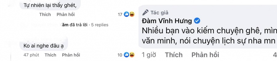 Hứng 'gạch đá' sau khi bà Phương Hằng bị bắt, Đàm Vĩnh Hưng có thái độ khiến dân tình 'tá hỏa' 4 Hứng 'gạch đá' sau khi bà Phương Hằng bị bắt, Đàm Vĩnh Hưng có thái độ khiến dân tình 'tá hỏa' 4