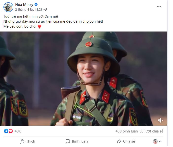 Hòa Minzy tiết lộ 'góc khuất' hiếm ai biết hậu chia tay, tuyên bố 1 câu về con trai khiến khán giả nghẹn ngào Hòa Minzy tiết lộ 'góc khuất' hiếm ai biết hậu chia tay, tuyên bố 1 câu về con trai khiến khán giả nghẹn ngào