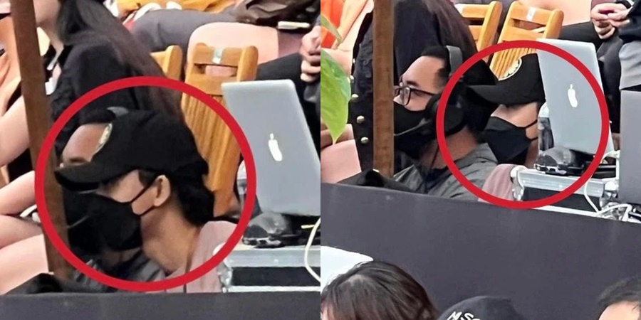 Hình ảnh được cho là Mai Tài Phến có mặt để ủng hộ hai đêm gala My Soul 1981 của Mỹ Tâm tại Đà Lạt