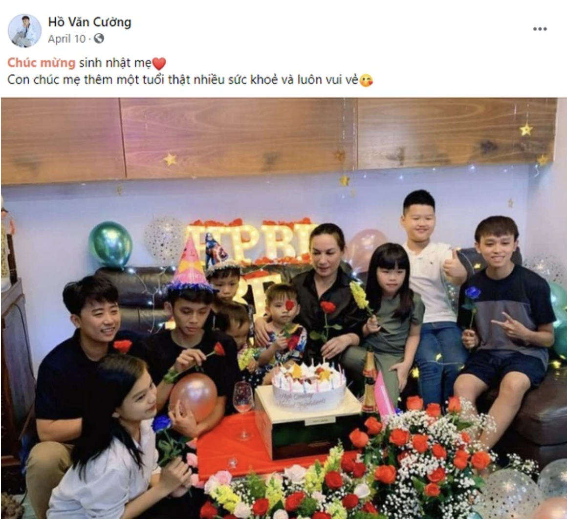 Hồ Văn Cường cùng những người con nuôi của Phi Nhung đã bí mật tổ chức sinh nhật