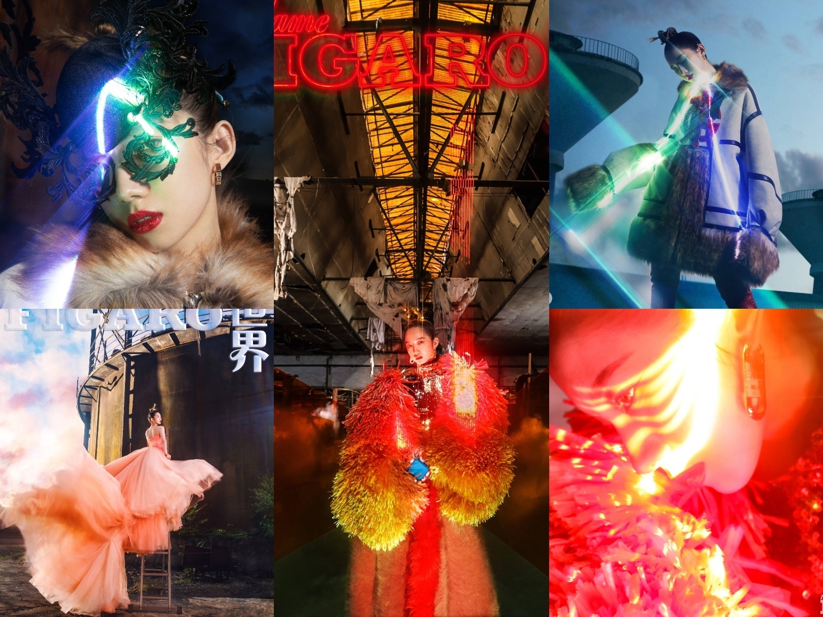 Mạnh Mỹ Kỳ trên bìa tạp chí Madame Figaro số mới 