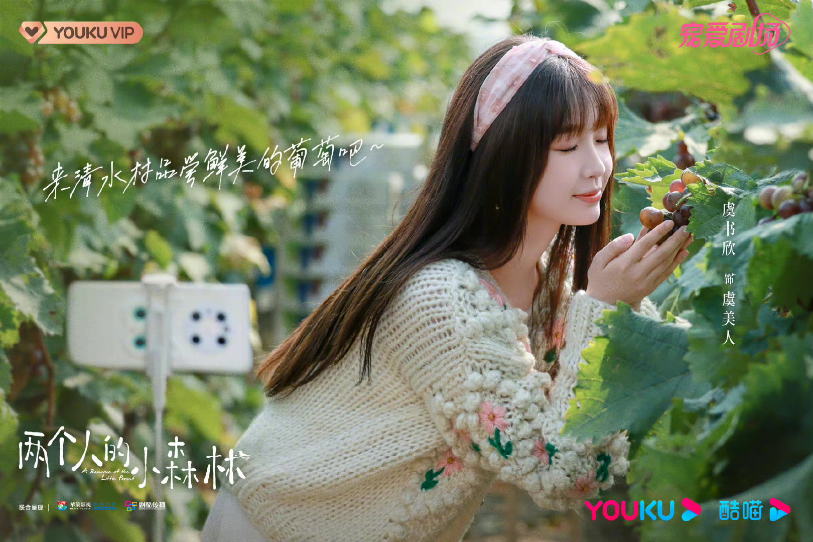 'Khu rừng nhỏ của hai người' tung poster mới. Diễn viên: Ngu Thư Hân, Trương Bân Bân