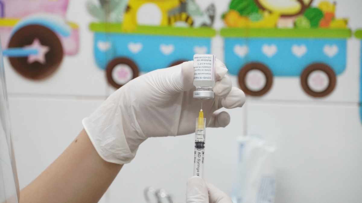 Số trẻ từ 5 đến dưới 12 tuổi ở Việt Nam đã được tiêm vaccine phòng COVID-19? 2