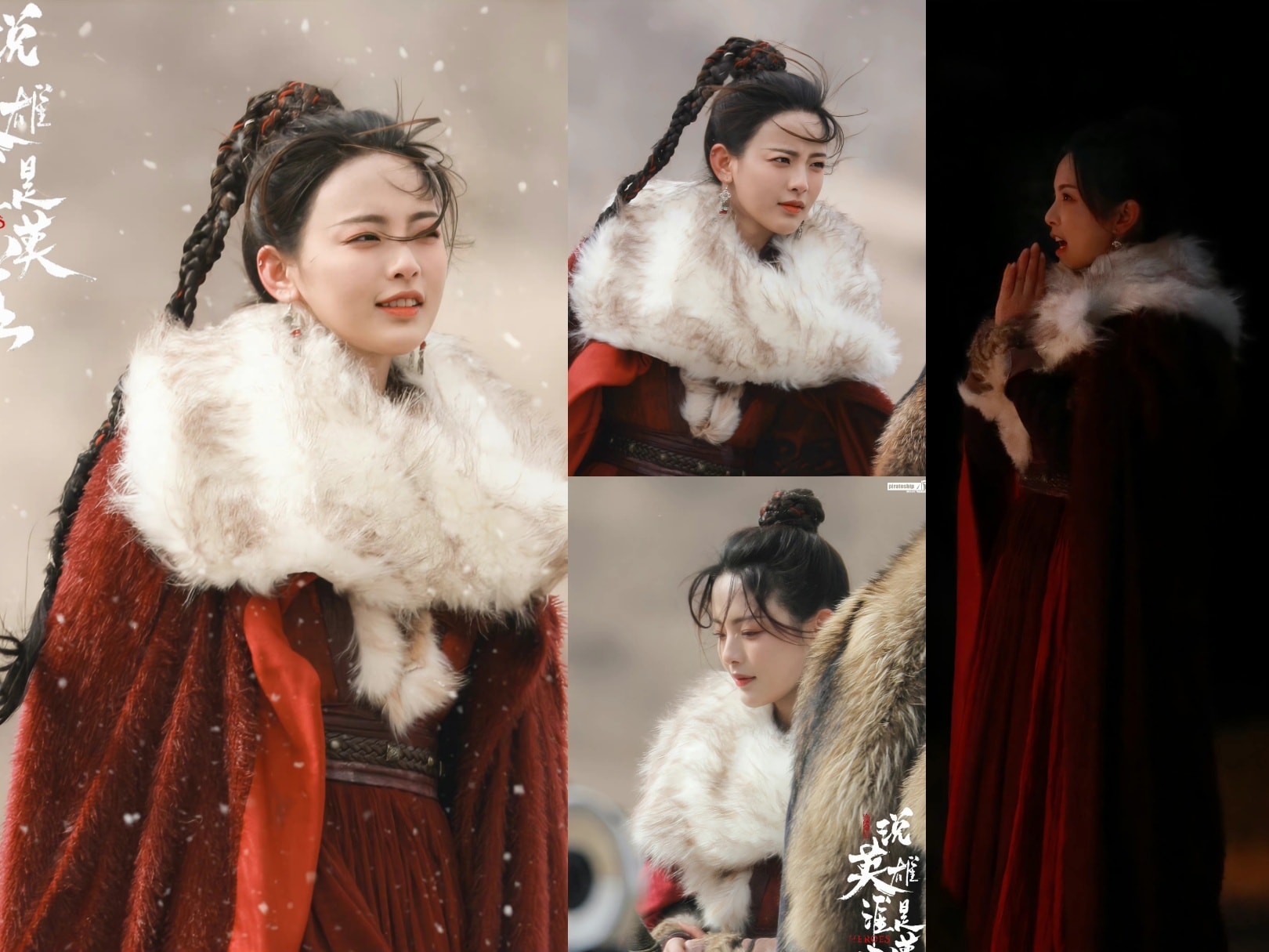 Dương Siêu Việt trong tạo hình nhân vật Ôn Nhu của 'Luận anh hùng ai mới là anh hùng'.