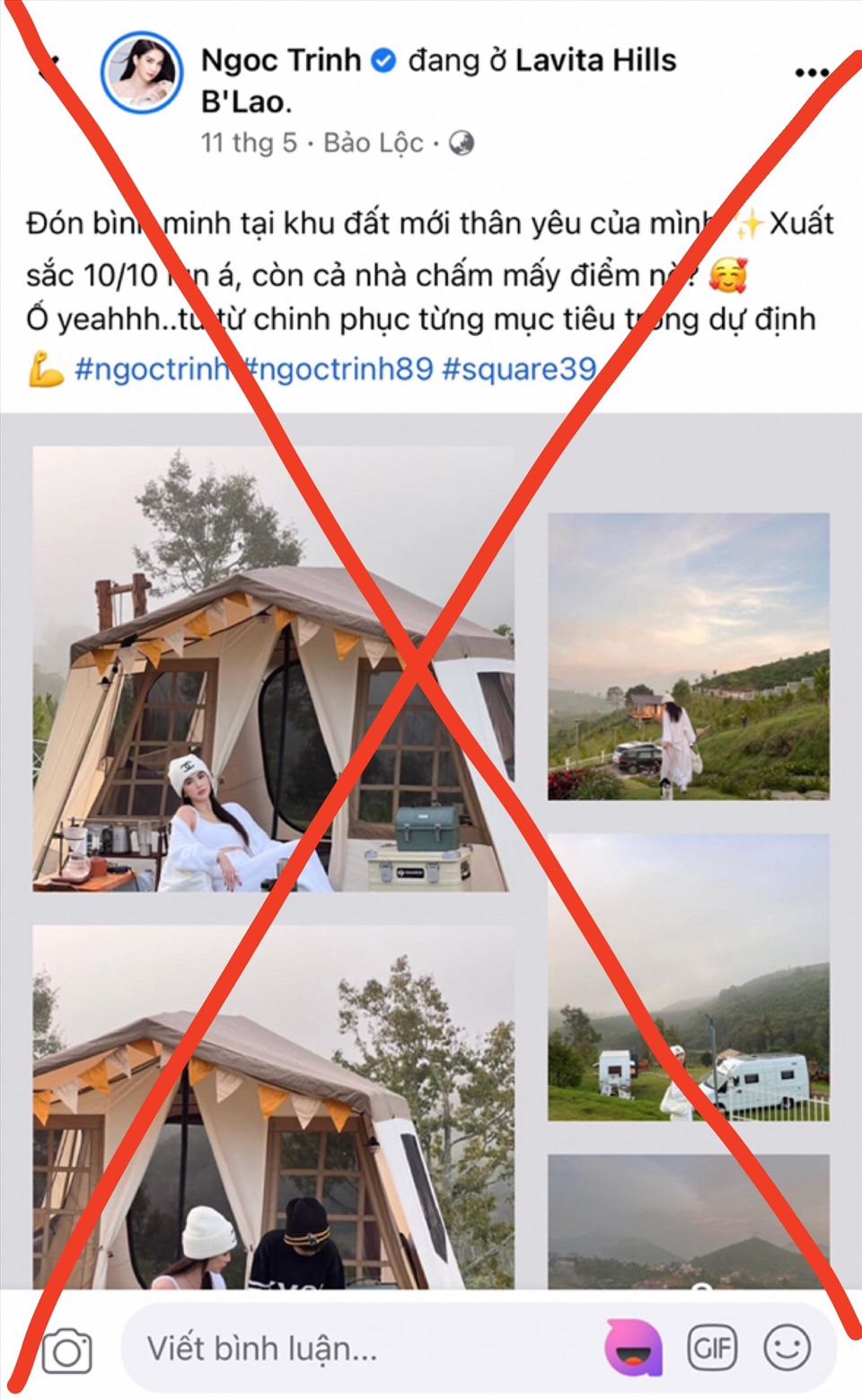 Thông tin Ngọc Trinh mua khu đất 11ha ở Đà Lạt là không chính xác