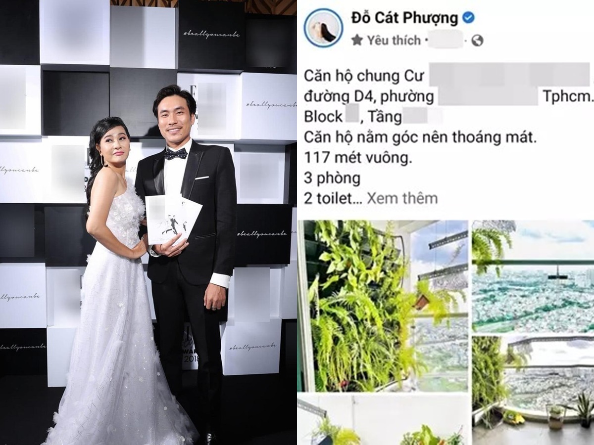 Cát Phượng khiến cư dân mạng 'sốc toàn tập' khi đăng tải bài viết rao bán căn nhà mình và Kiều Minh Tuấn từng chung sống
