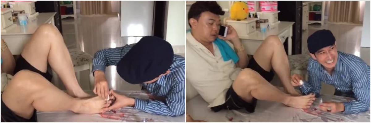 Huy Khánh gây chú ý khi chia sẻ lại đoạn clip vui vẻ bên đàn anh vào thời điểm năm 2016 Huy Khánh gây chú ý khi chia sẻ lại đoạn clip vui vẻ bên đàn anh vào thời điểm năm 2016