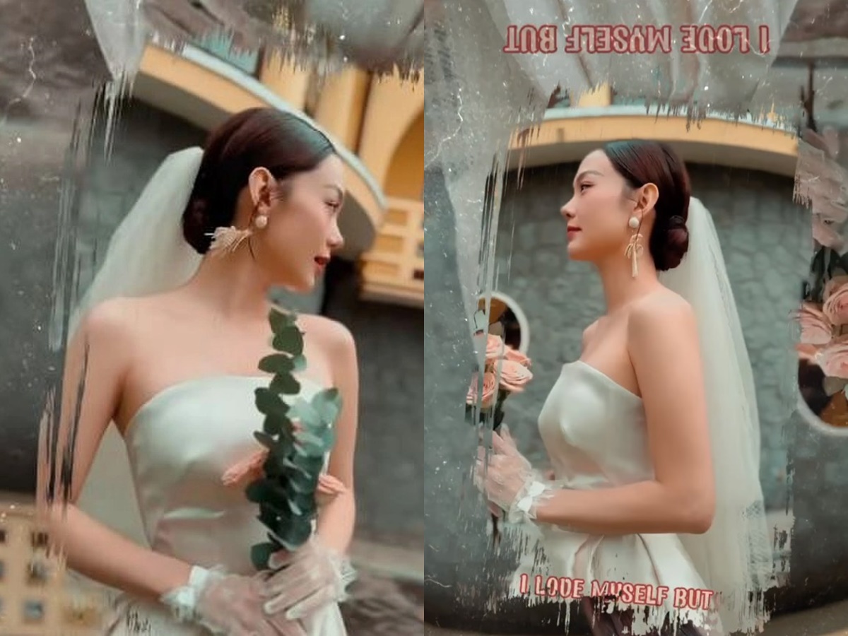 Minh Hằng chụp ảnh cưới