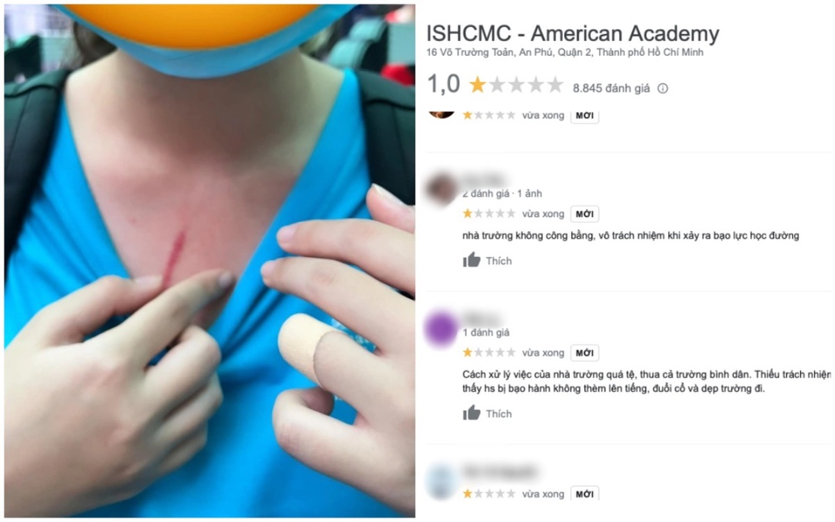 Cư dân mạng đã tràn vào tìm kiếm, đánh giá 1 sao trường ISHCMC-AA trên nền tảng Google Cư dân mạng đã tràn vào tìm kiếm, đánh giá 1 sao trường ISHCMC-AA trên nền tảng Google