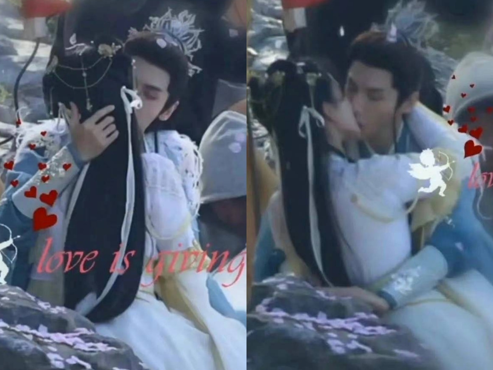 Cảnh hôn của La Vân Hi và Bạch Lộc trong 'Trường Nguyệt Tẫn Minh' được dân tình hết lời khen ngợi