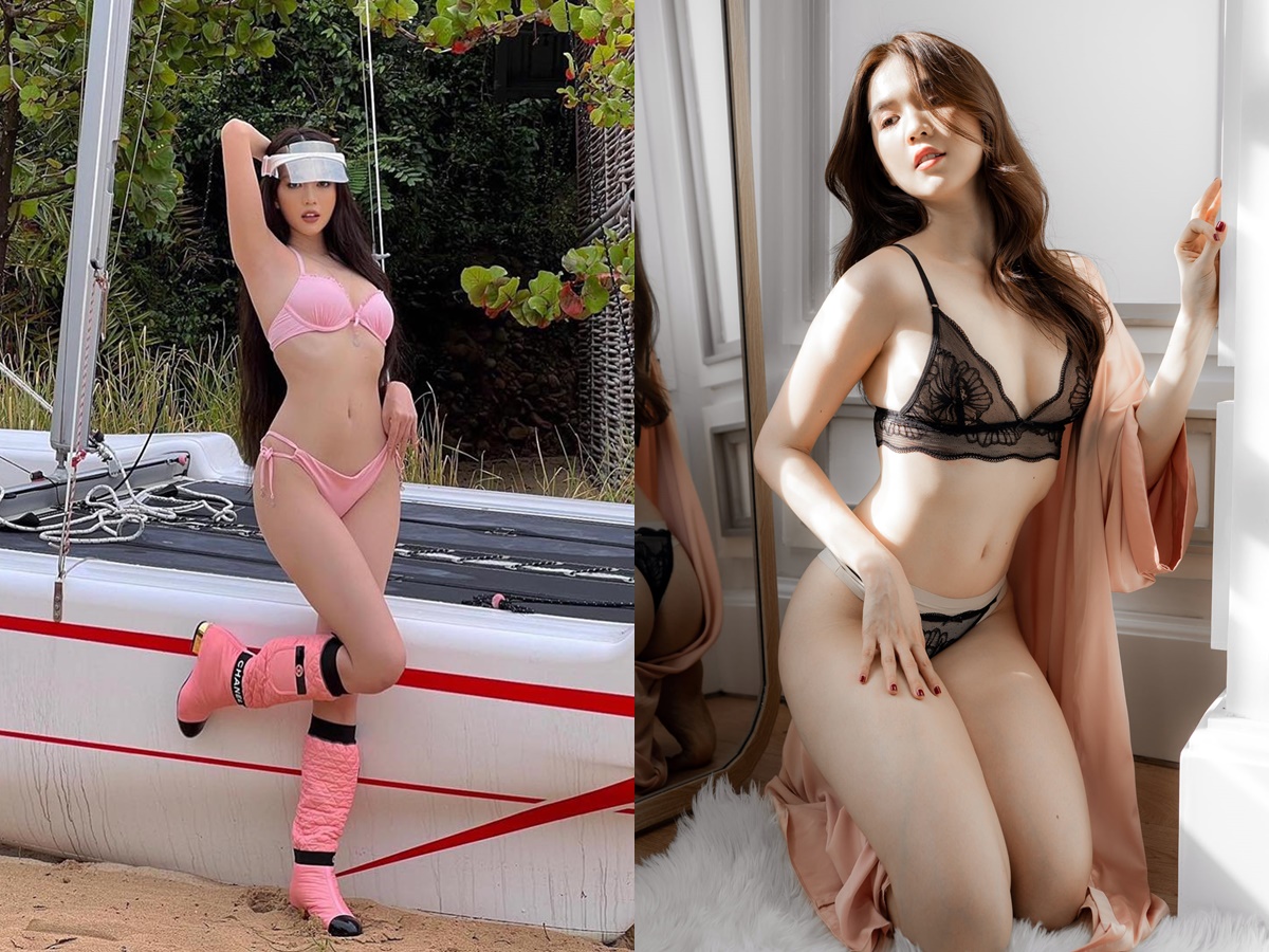 Ngọc Trinh được mệnh danh 'nữ hoàng nội y' bởi 1001 lần khoe body mướt mát trong những bộ cánh mỏng như giấy