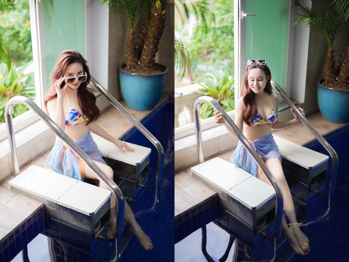 Dù đã là bà mẹ ba con, tuy nhiên nữ ca sĩ 8x vẫn sở hữu vóc dáng chẳng thua kém gái đôi mươi