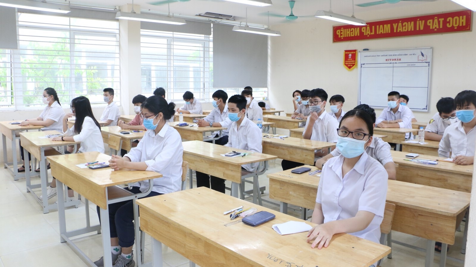 Kỳ thi tuyển sinh vào lớp 10 (hệ không chuyên) năm nay, Nam Định có 45 điểm thi với hơn 21.700 hồ sơ đăng ký