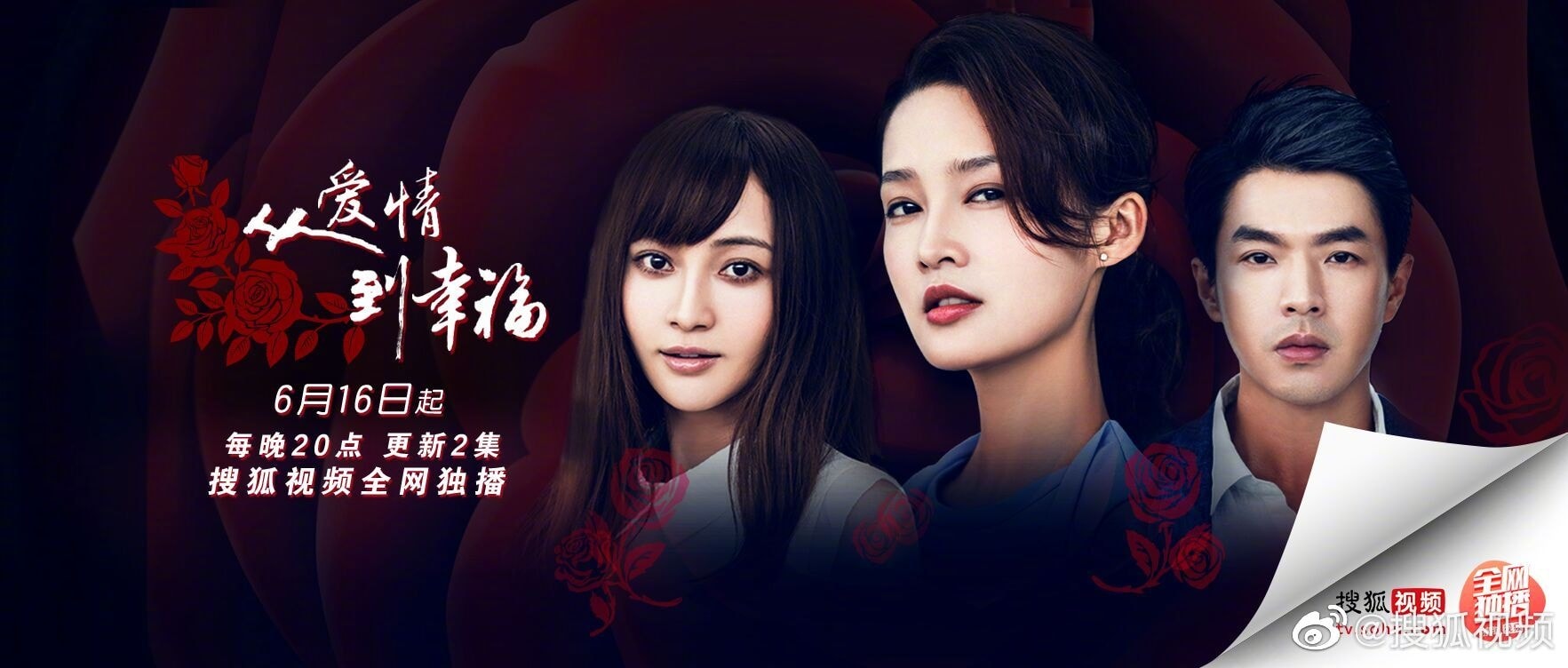 Bộ phim 'Từ tình yêu đến hạnh phúc' được quay vào năm 2014 do Thượng Thế Ảnh Nghiệp sản xuất hôm nay đã chính thức có lịch chiếu. Phim có sự tham gia của Lý Thấm, Diêu Địch, Lý Uy, Hoàng Giác, dự kiến phát sóng độc quyền trên Sohu Video từ 16/6.